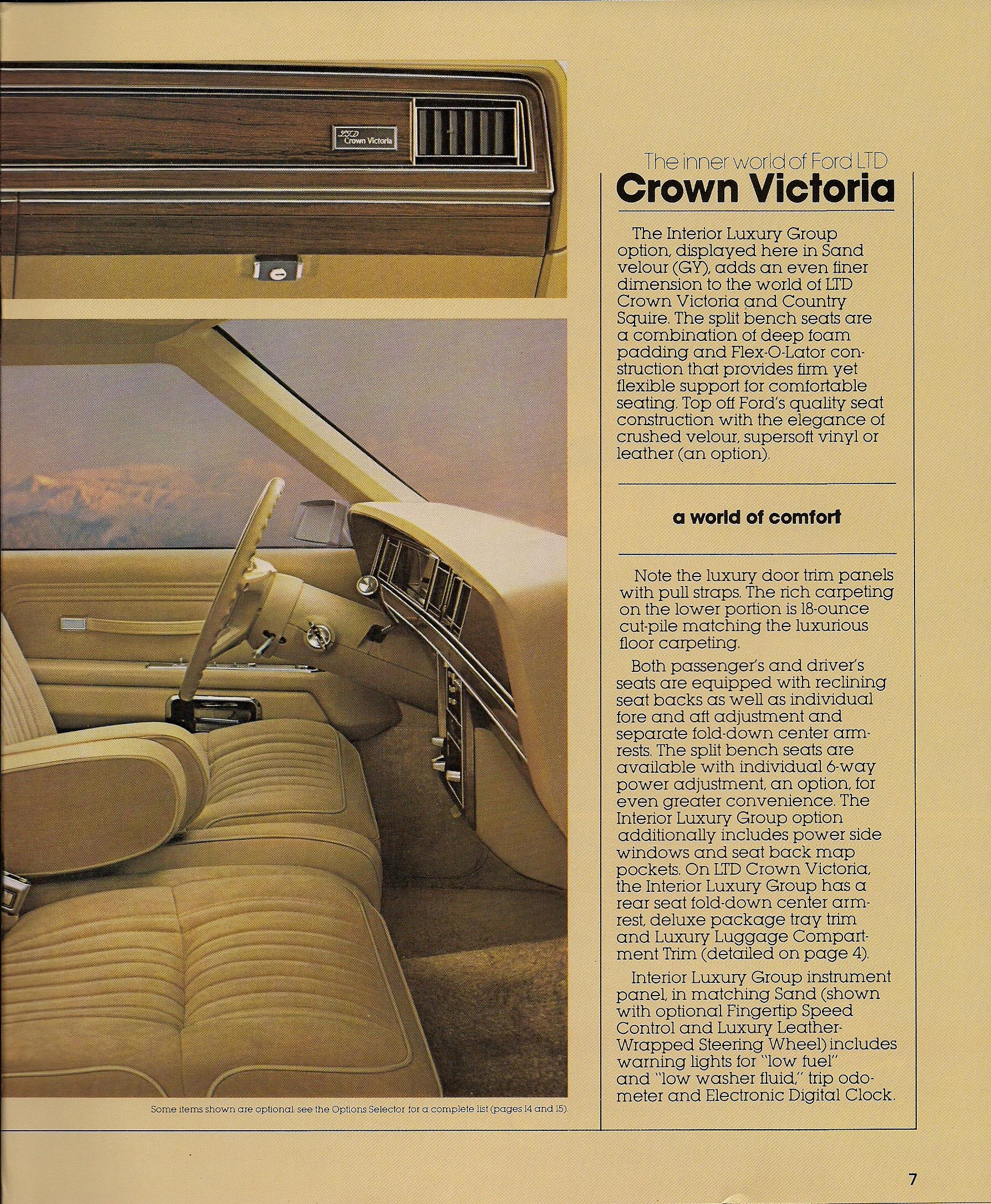1981 Ford LTD Brochure Page 6